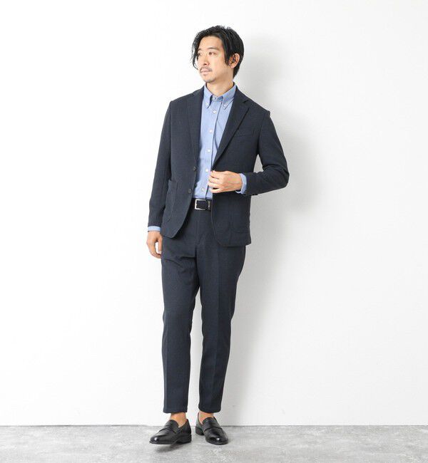 NOLLEY'S goodman「《ビジカジ/セットアップ対応》【尾州】先染めハニカムイージーJK 25AW」|テーラードジャケット|