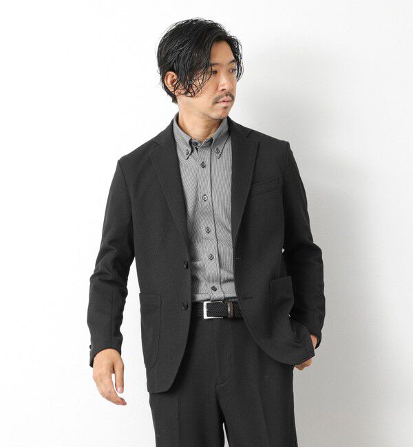 NOLLEY'S goodman「《ビジカジ/セットアップ対応》【尾州】先染めハニカムイージーJK 25AW」|テーラードジャケット|