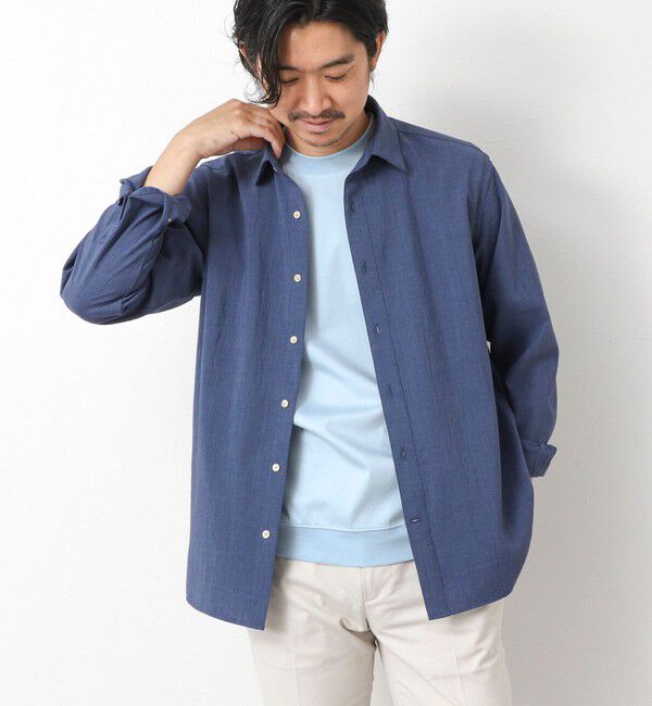 NOLLEY'S goodman「【EVALET】吸水速乾 イージーケア ストレッチシャツ」|シャツ・ブラウス|