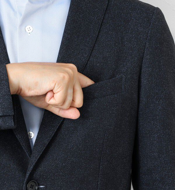 NOLLEY'S goodman「《ビジカジ/セットアップ対応》ポンチジャージJKT」|テーラードジャケット|