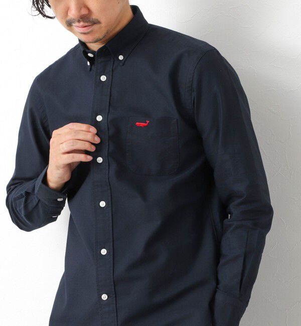 NOLLEY'S goodman「TRADITIONAL OXクジラBD 25AW」|シャツ・ブラウス|ネイビー