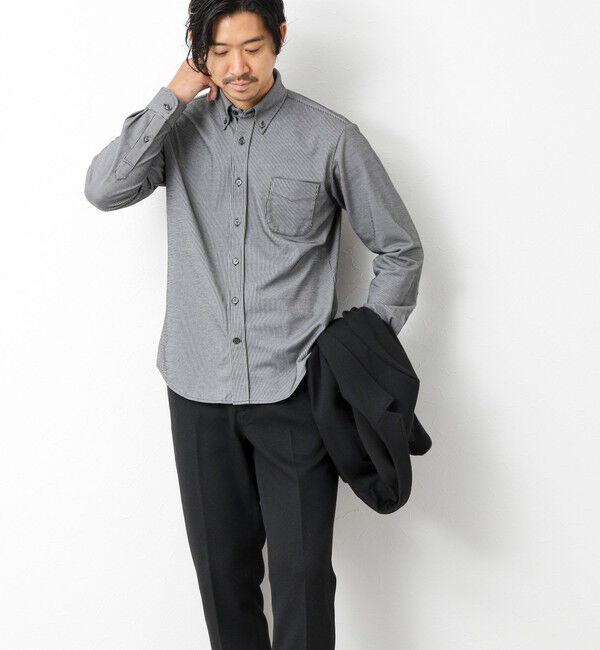 NOLLEY'S goodman「《ビジカジ対応》【ALBINI】吸水速乾テープBD 25AW」|シャツ・ブラウス|