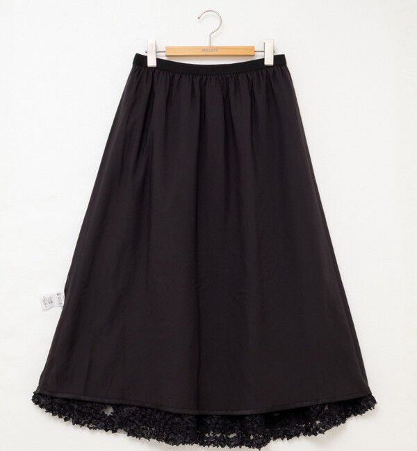 NOLLEY'S「シアーフラワーフレアスカート」|フレア|