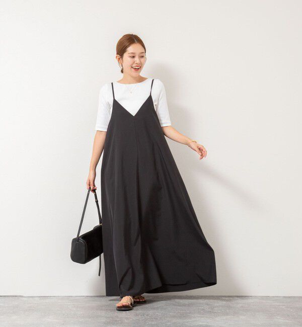 NOLLEY'S「ベアテレコ5分袖2WAYプルオーバーカットソー」|Tシャツ・カットソー|