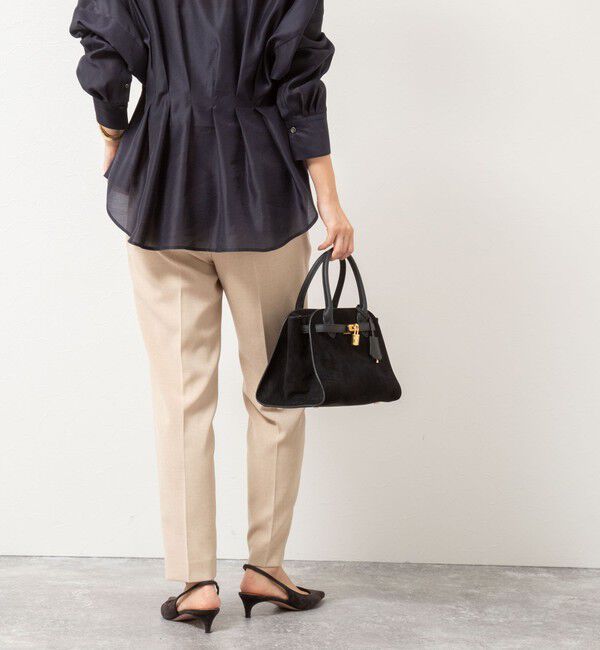 NOLLEY'S「ウォッシャブル麻調スリムパンツ」|その他|