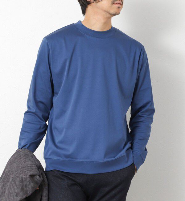 NOLLEY'S goodman「《ビジカジ対応》シルケットスムースドレスL/S Tシャツ 25AW」|Tシャツ・カットソー|