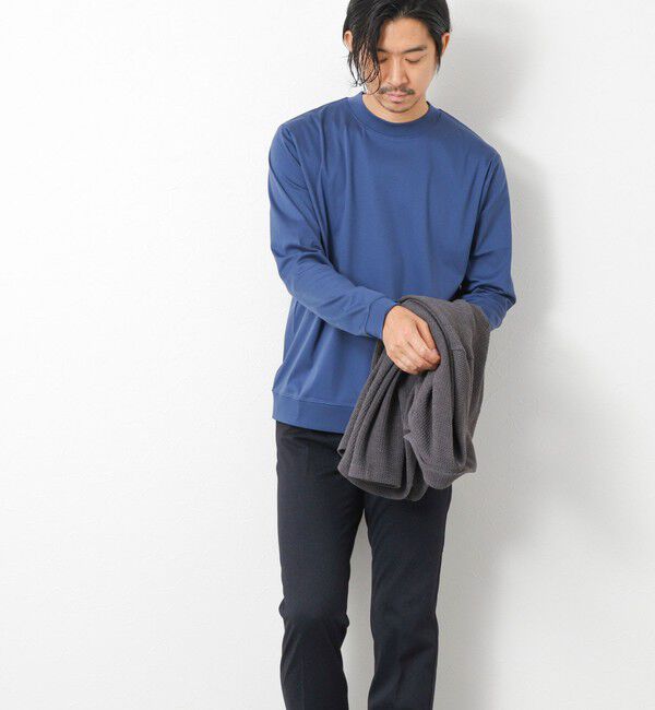 NOLLEY'S goodman「《ビジカジ対応》シルケットスムースドレスL/S Tシャツ 25AW」|Tシャツ・カットソー|