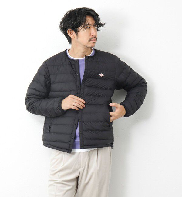 NOLLEY'S goodman「【DANTON/ダントン】DT-A0025 INNER DOWN CREWNECK JACKET 25AW」|ダウン|