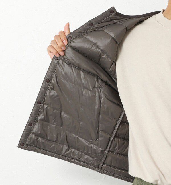 NOLLEY'S goodman「【DANTON/ダントン】DT-A0025 INNER DOWN CREWNECK JACKET 25AW」|ダウン|