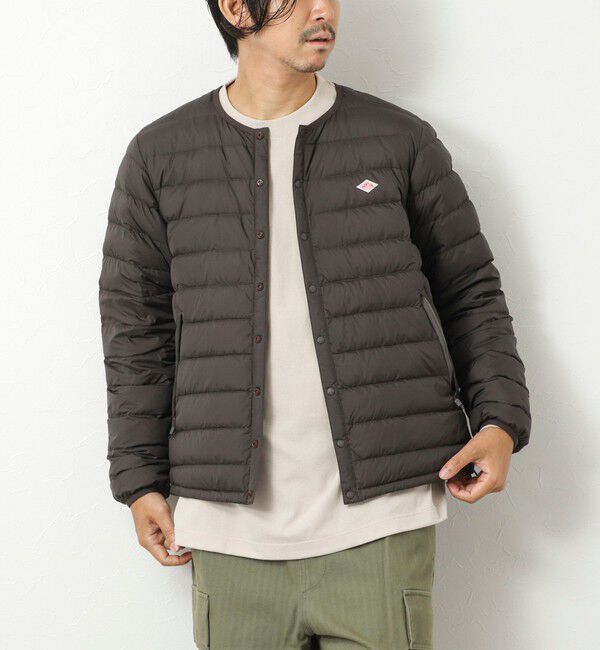 NOLLEY'S goodman「【DANTON/ダントン】DT-A0025 INNER DOWN CREWNECK JACKET 25AW」|ダウン|