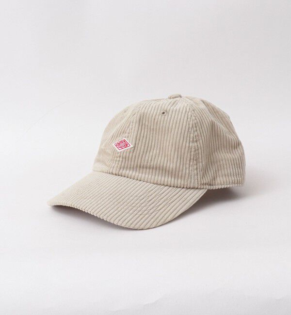 NOLLEY'S goodman「【DANTON/ダントン】8W CORDUROY 6PANEL CAP DT-H0227 CDU 25AW」|キャップ・キャスケット|エクリュ