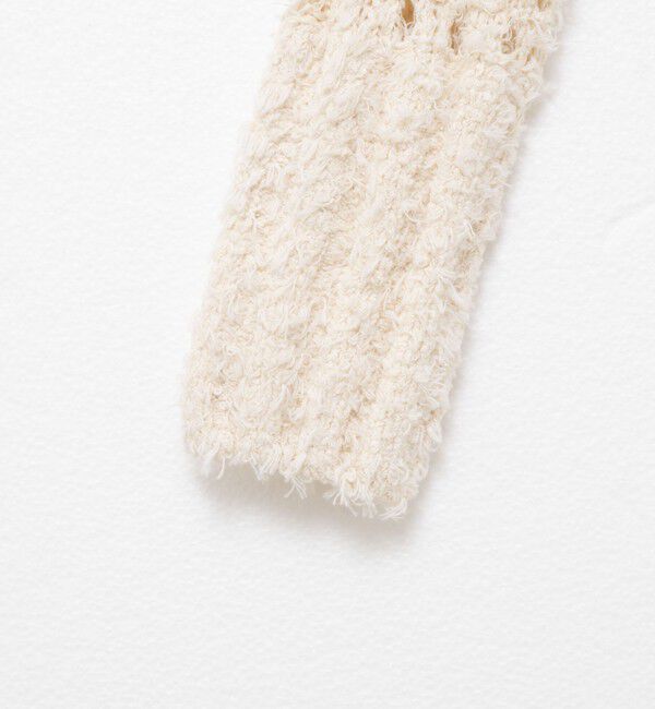 NOLLEY'S「《手洗い可能》カットフェザーヤーン透かし柄2WAYカーディガン」|カーディガン|