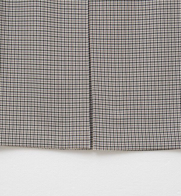 NOLLEY'S「ウォッシャブルボックスタックトラペーズスカート」|フレア|