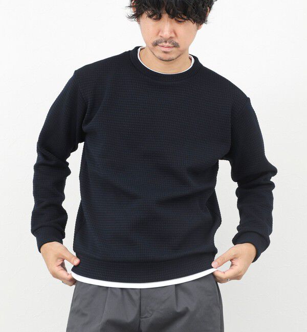 NOLLEY'S goodman「ウォッシャブルワッフルクォーターCN 25AW」|Tシャツ・カットソー|