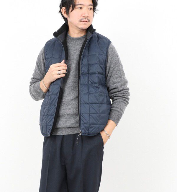 NOLLEY'S goodman「【TAION/タイオン】DOWN&times;BOA REVERSIBLE VEST 25AW」|ダウンベスト・ベスト|