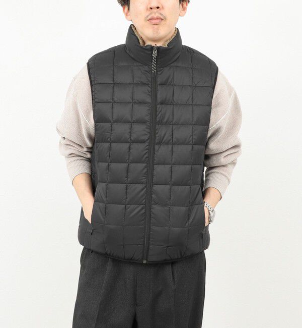 NOLLEY'S goodman「【TAION/タイオン】DOWN&times;BOA REVERSIBLE VEST 25AW」|ダウンベスト・ベスト|