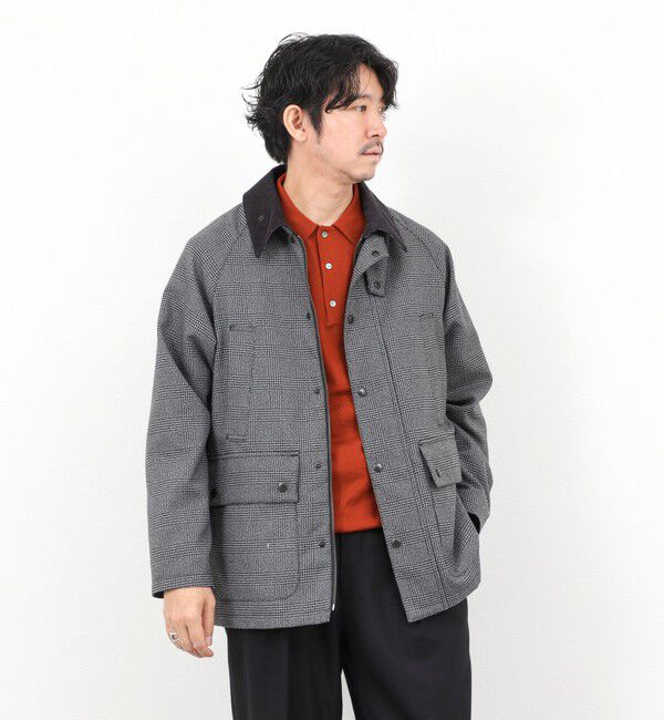 NOLLEY'S goodman「《ビジカジ対応》【TECHTWEED】【SORONA】中綿ユーティリティジャケット 25AW」|ブルゾン・スタジャン|