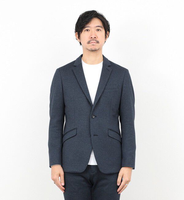 Stutostein「《ビジカジ/セットアップ対応》CORDURA 裏起毛ウォッシャブルストレッチジャケット 25AW」|テーラードジャケット|