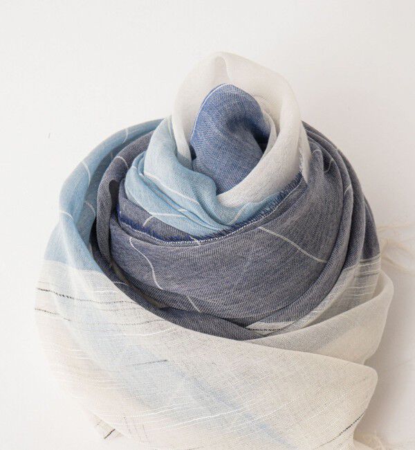 NOLLEY'S goodman「ライトボーダーストール80」|ストール|