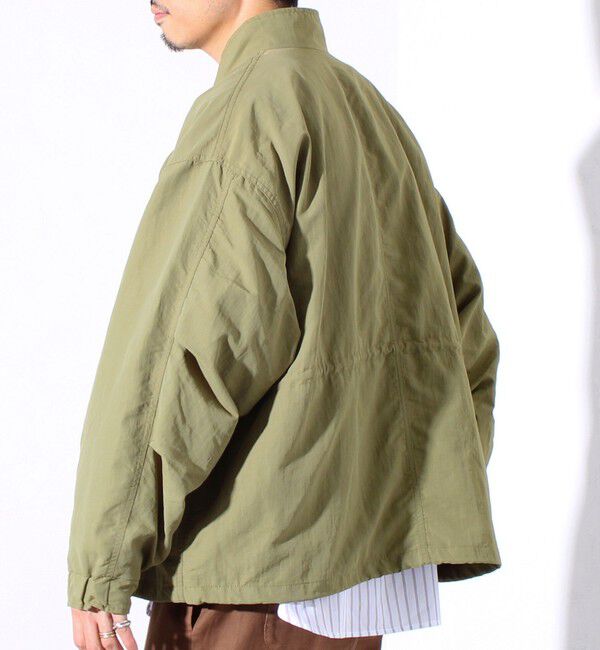 GLOSTER「【GLOSTER/グロスター】ミリタリーテイスト ショート丈モッズブルゾン 裏メッシュ」|ブルゾン・スタジャン|