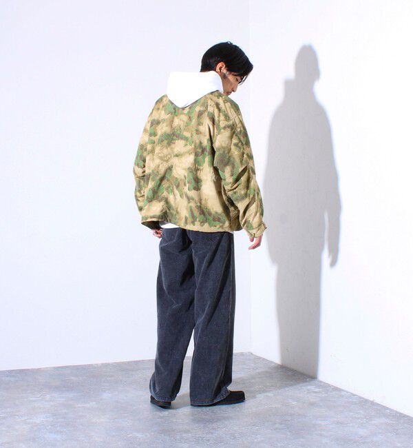 GLOSTER「【GLOSTER/グロスター】ミリタリーテイスト ショート丈モッズブルゾン 裏メッシュ」|ブルゾン・スタジャン|