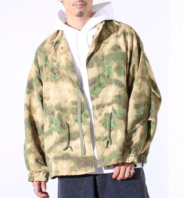 GLOSTER「【GLOSTER/グロスター】ミリタリーテイスト ショート丈モッズブルゾン 裏メッシュ」|ブルゾン・スタジャン|