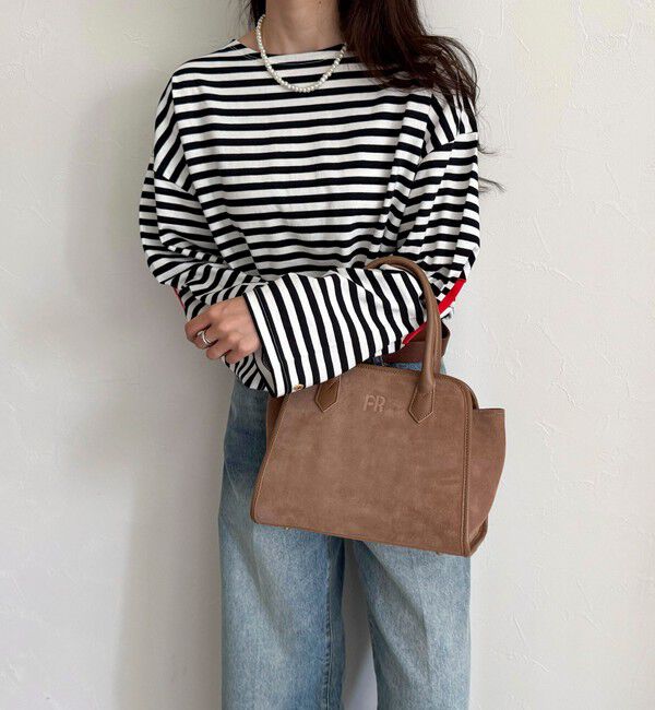 fredy emue「FR台形スエードバッグ」|ショルダー・メッセンジャー|