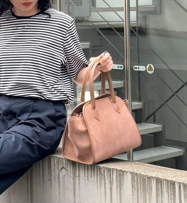 fredy emue「FR台形スエードバッグ」|ショルダー・メッセンジャー|