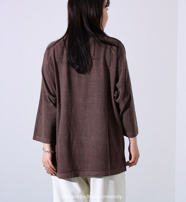 GLOSTER「【GOOD ROCK SPEED】カレッジロゴ ラグランTシャツ 7分袖」|Tシャツ・カットソー|