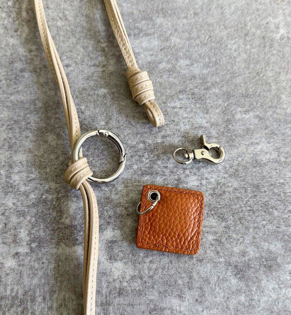 fredy emue「FRロゴ＆タッセルレザーチャーム」|チャーム・キーホルダー|