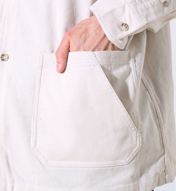 GLOSTER「【セットアップ対応】【GEVACO】コーデュロイ ワークシャツ」|シャツ・ブラウス|