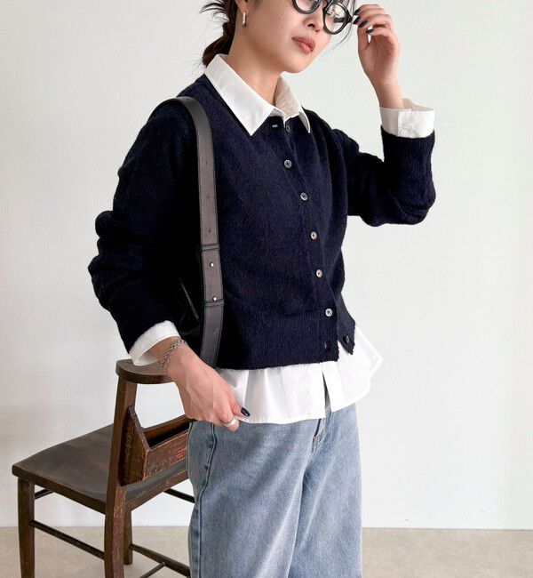 fredy emue「【@sora_522m企画】ウール混天竺カーディガン」|カーディガン|