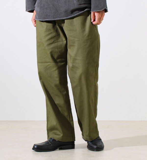 GLOSTER「【人気シリーズ/UNISEX/4サイズ/5色展開】GOODNESS イージーパンツ」|チノ|