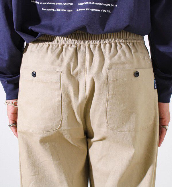GLOSTER「【人気シリーズ/UNISEX/4サイズ/5色展開】GOODNESS イージーパンツ」|チノ|