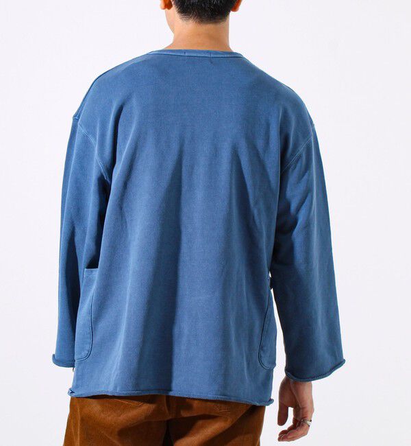 GLOSTER「【秋の一枚着にちょうどいい】9分袖ダブルポケットプルオーバー」|Tシャツ・カットソー|