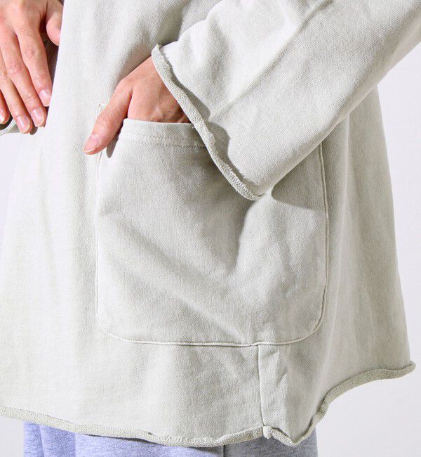 GLOSTER「【秋の一枚着にちょうどいい】9分袖ダブルポケットプルオーバー」|Tシャツ・カットソー|