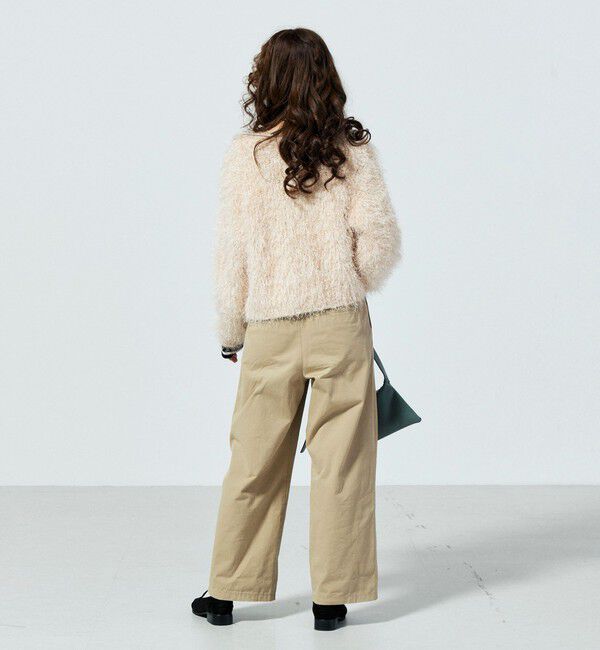 fredy emue「ポリフェザーニットボレロ」|カーディガン|