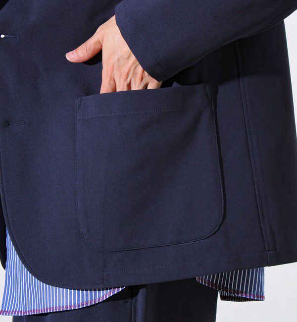 GLOSTER「【セットアップ対応】トリコットオールマイティジャケット」|テーラードジャケット|