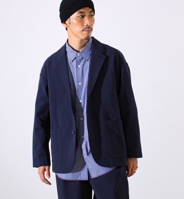 GLOSTER「【セットアップ対応】トリコットオールマイティジャケット」|テーラードジャケット|