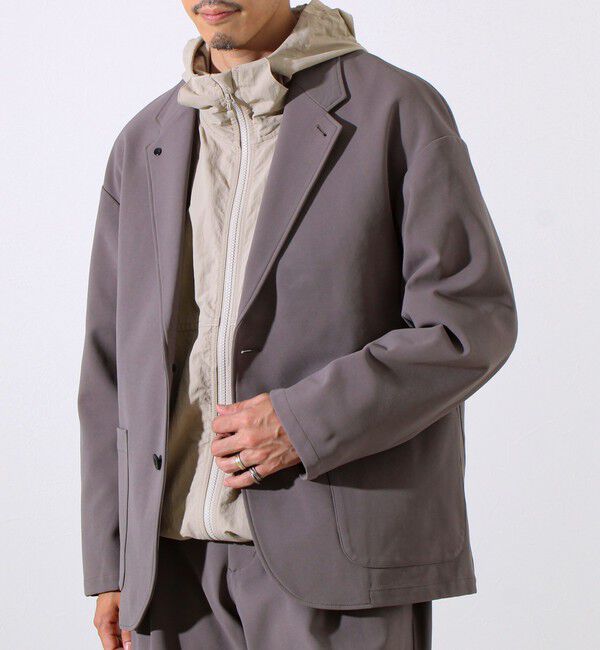 GLOSTER「【セットアップ対応】トリコットオールマイティジャケット」|テーラードジャケット|