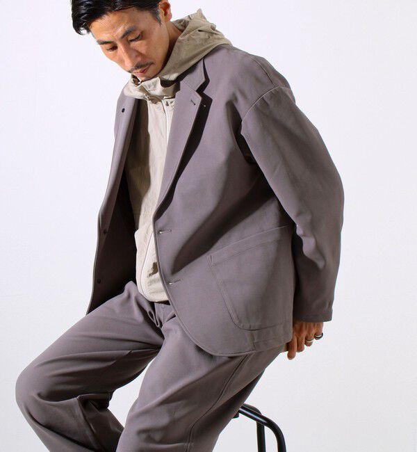 GLOSTER「【セットアップ対応】トリコットオールマイティジャケット」|テーラードジャケット|