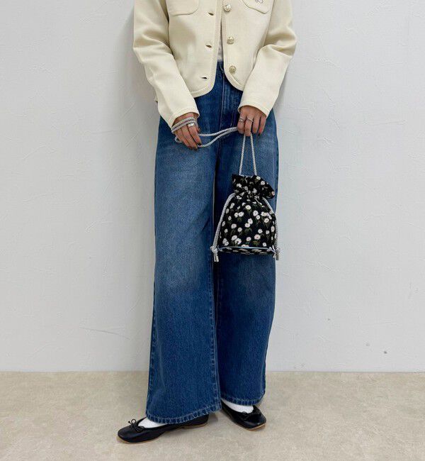 fredy emue「【CASSELINI/キャセリーニ】ジャガード巾着バッグ」|ショルダー・メッセンジャー|