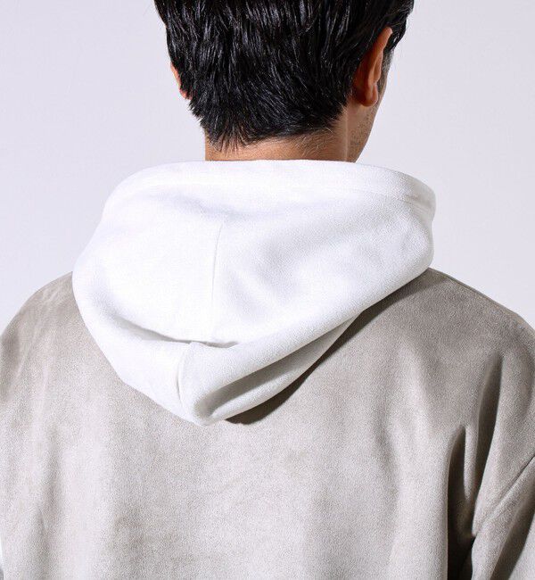 GLOSTER「【新配色で再登場】フレブルスエード バイカラーパーカー」|パーカー|