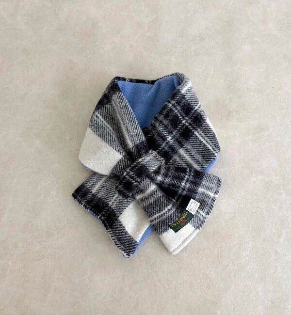 fredy emue「《別注》【TWEED MILL/ツイードミル】ウールチェック&times;フリースリバーマフラー」|マフラー|