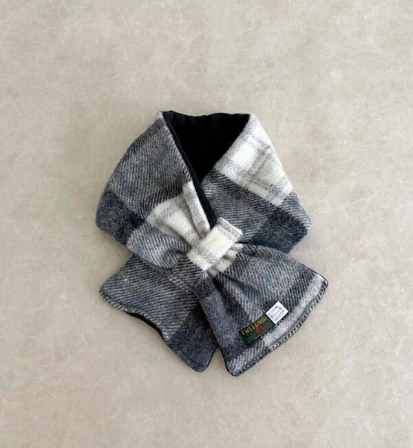 fredy emue「《別注》【TWEED MILL/ツイードミル】ウールチェック&times;フリースリバーマフラー」|マフラー|