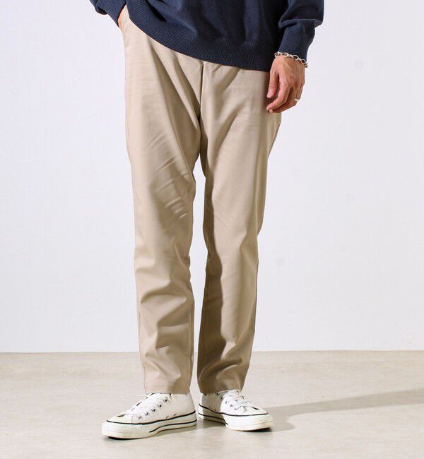 GLOSTER「【ビジカジ対応】スマートチノストレッチパンツ」|チノ|