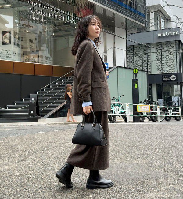 fredy emue「《セットアップ対応》ツィードタイトスカート」|タイト|