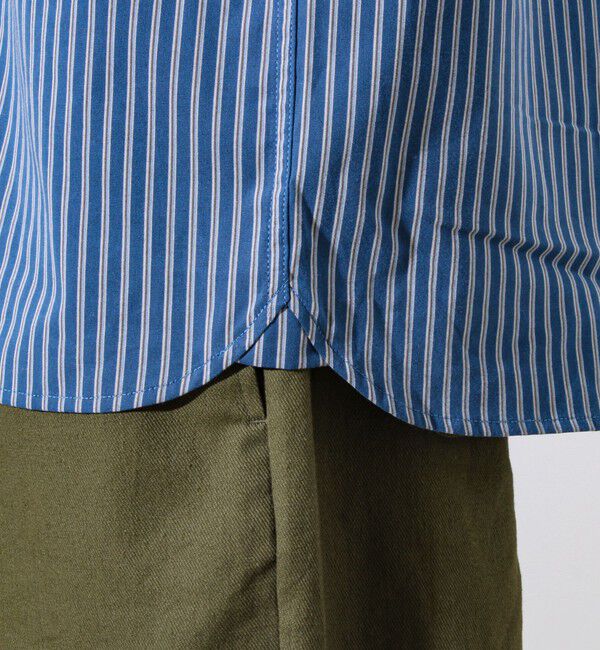 GLOSTER「【GEVACO/ゲバコ】起毛バンドカラーシャツ」|シャツ・ブラウス|