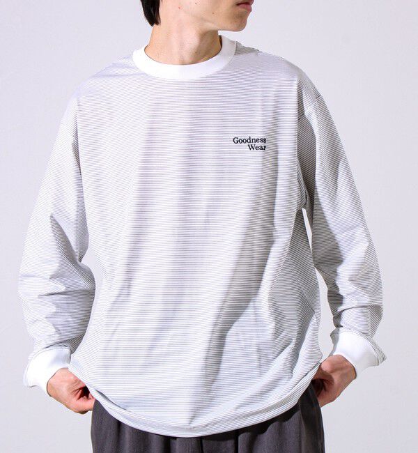 GLOSTER「【機能素材】PERFECTEX 天竺 GOODNESS ロンT」|Tシャツ・カットソー|