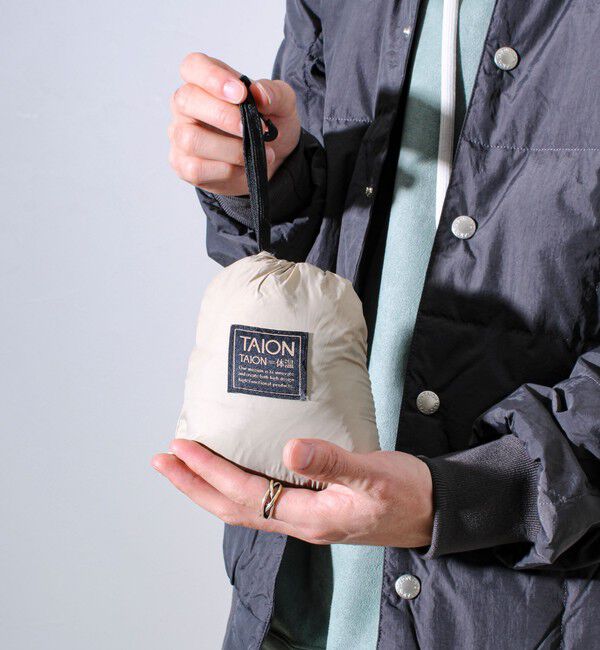 GLOSTER「【TAION/タイオン】ミリタリー エコ ダウンバッグM」|エコバッグ|